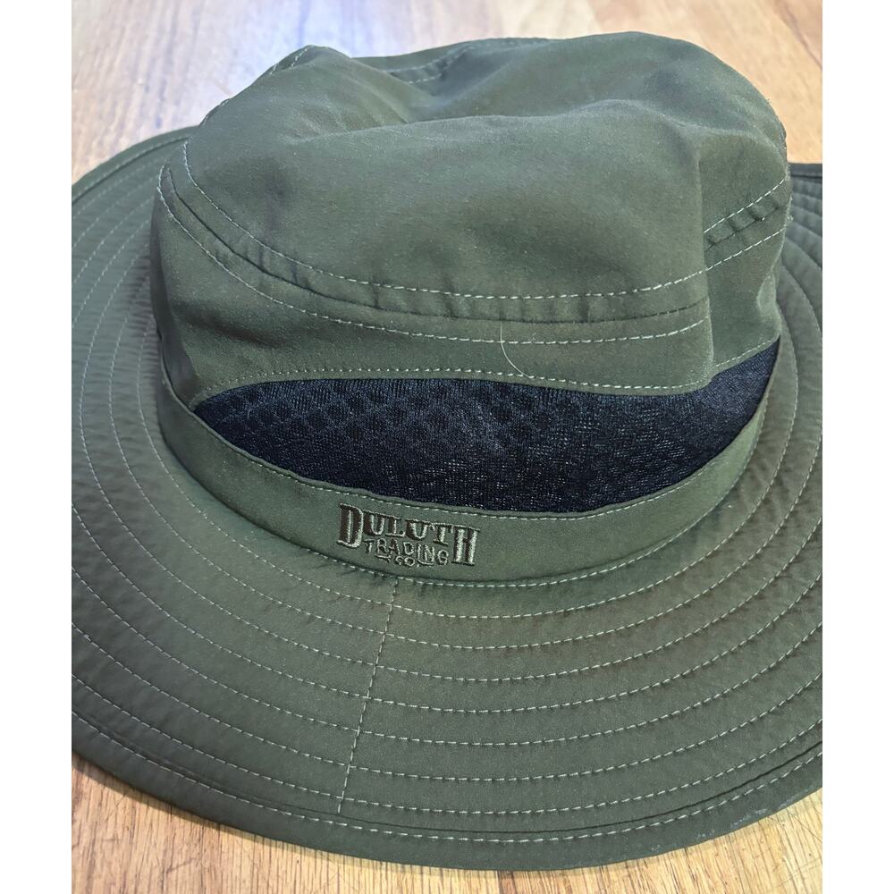 Men’s DULUTH TRADING CO Bucket Boonie Sun Hat Vented Mesh, size L Large
